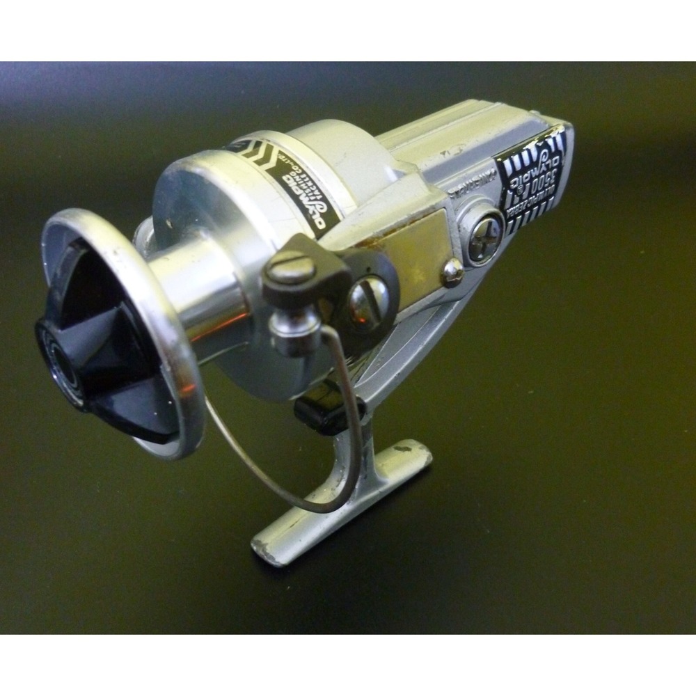 Vintage Olympic Zebra 3500 Reel Fishing ~ Works Perfectly